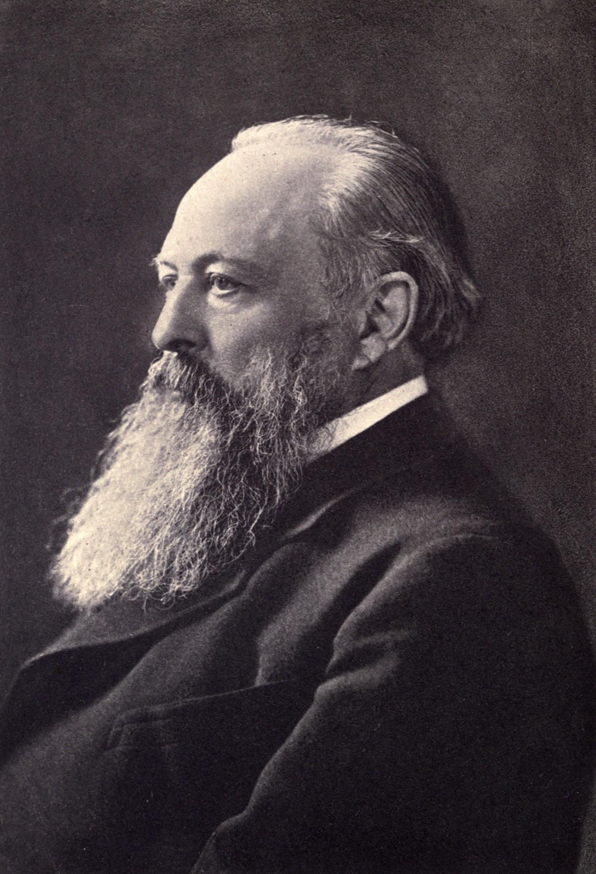 Photographic portrait of John Dalberg-Acton, first Baron Acton, in later life